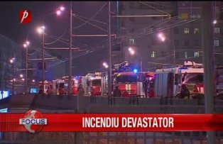 Incendiu devastator