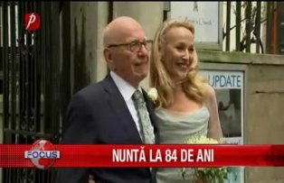 Rupert Murdoch, nuntă la 84 de ani