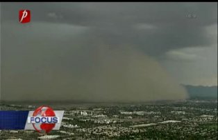 Furtună de nisip în Arizona