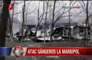 Atac sangeros la Mariupol