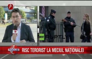 Risc terorist la meciul Naţionalei