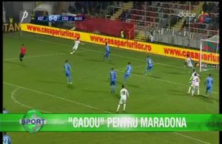 "Cadou" pentru Maradona