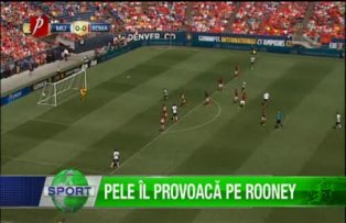 Pele îl provoacă pe Rooney