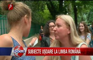 Subiecte usoare la limba romana