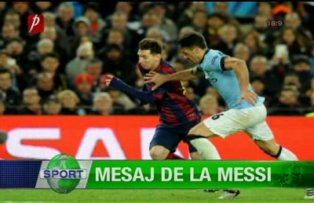 Mesaj de la Messi