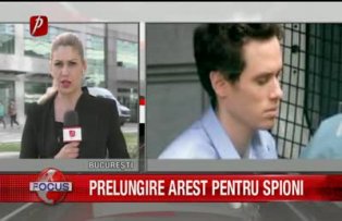 Prelungire arest pentru spioni