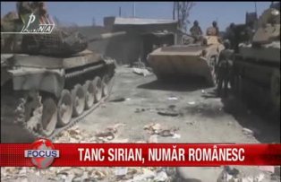 Tanc sirian, numar romanesc