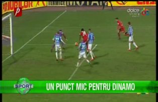 Un punct mic pentru Dinamo
