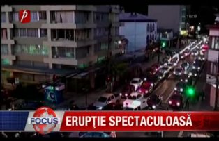 Eruptie spectaculoasa