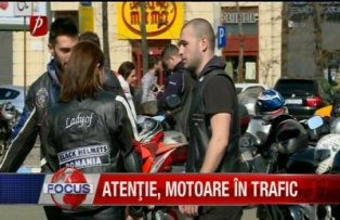 Atentie motoare in trafic