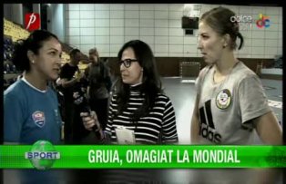 Gruia, omagiat la Mondial