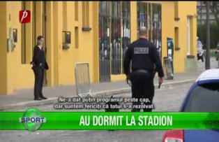 Au dormit la stadion