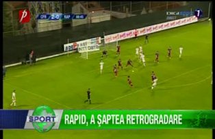 Rapid, a şaptea retrogradare