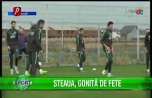Steaua, gonită de tefe