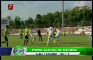 Primul scandal de arbitraj