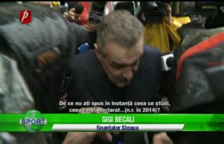 Becali, pus sub acuzare