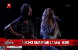 Concert umanitar la New York