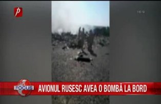 Avionul rusesc avea o bomba la bord