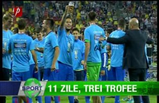 11 zile, trei trofee