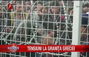 Tensiuni la granita Greciei