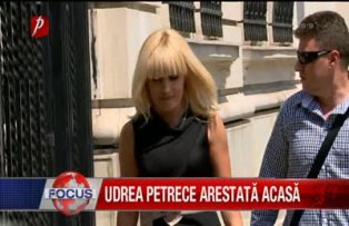 Udrea petrece arestata acasa