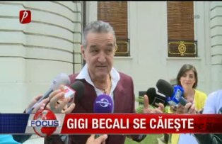 Gigi Becali se caieste