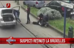 Suspectii retinuti la Bruxelles