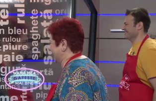 VIDEO / Mama lui George nu are incredere in talentul culinar al Madalinei: "A gresit emisiunea fata asta. Nu stie cum arata o tigaie"