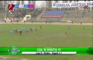 Egal în minutul 91
