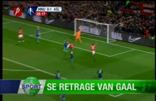 Se retrage Van Gaal