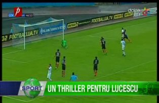 Un thriller pentru Lucescu