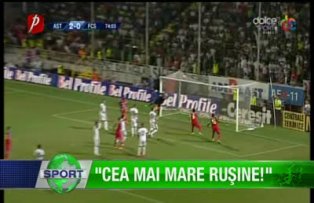 "Cea mai mare ruşine!"