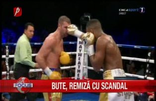 Bute, remiză cu scandal