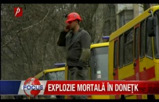 Explozie mortala in Doneţk