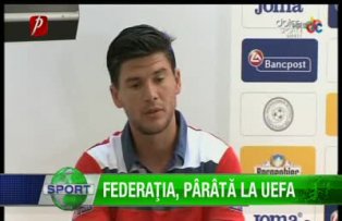 Federaţia, pârâtă la UEFA
