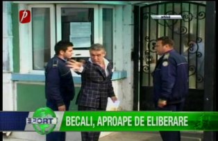 Becali, aproape de eliberare