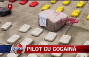 Pilot cu cocaina