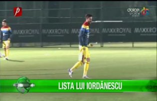 Lista lui Iordănescu