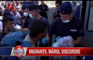 Migrantii marul discordiei