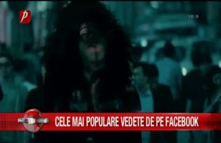 Cele mai populare vedete de pe facebook