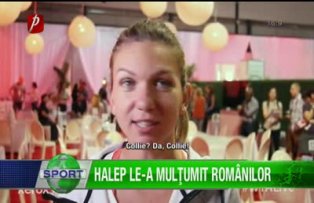 Halep le-a mulţumit românilor