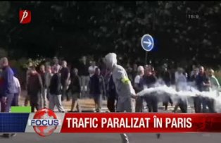 Trafic paralizat in Paris