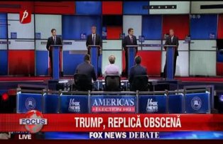 Trump, replică obscenă