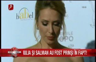Iulia  şi Salman au fost prinsi in fapt