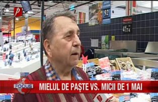 Mielul de Paşte versus micii de 1 mai