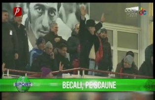 Becali, pe scaune