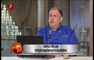 VIDEO / Meniul ales de Thea Haimovitz n-a fost chiar pe placul lui Horia Virlan. Ce a gatit vedeta, la "Cireasa de pe tort"