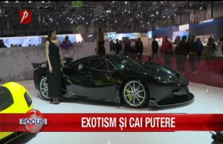 Exotism şi cai putere la salonul auto de la Geneva