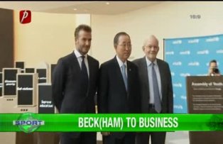 Beck(ham) to business