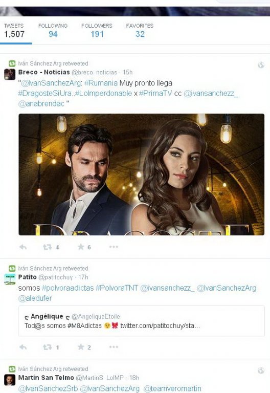 Fanii si actorii din “Dragoste si ura” reactioneaza pe social media: „Ce emotionant, foarte curand „Lo Imperdonable” va fi difuzata si in Romania, de Prima TV”